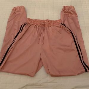 I.AM.GIA pink satin pants